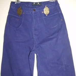 Vintage Very Rare Collectible Button Fly 5 Pockets Jeans